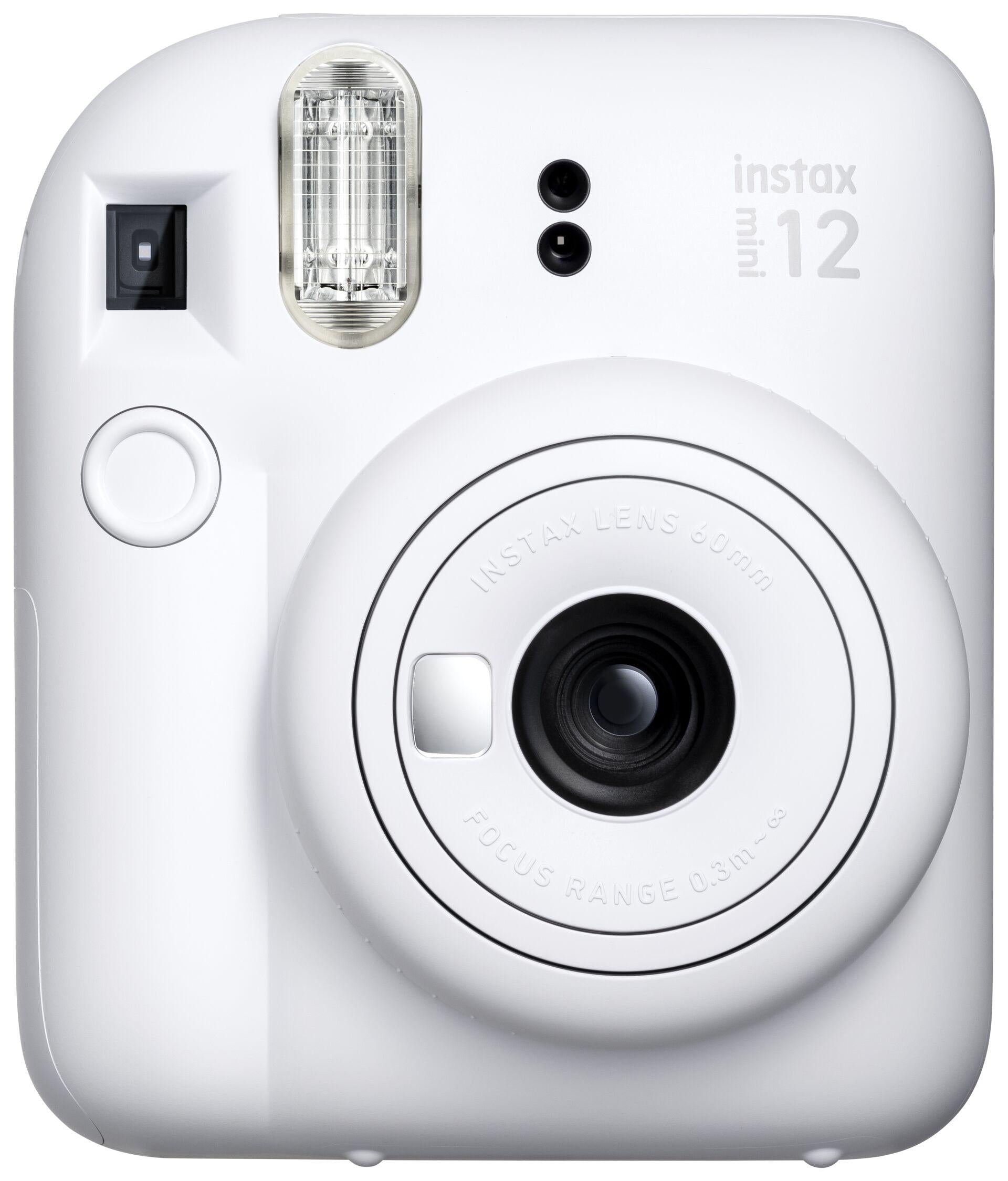 FUJIFILM INSTAX MINI CAMERA 12 CLAY-WHITE